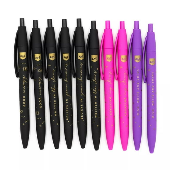 Bolígrafo Norma Kiut Con 10 Piezas Colores Surtidos