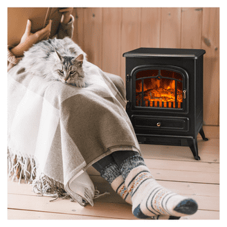 Dimplex North America ES2033 Electric Fireplace Stove, Black