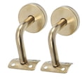 thumbnail image 1 of unbranded 2Ud Soportes Metálicos Dorados Para De Escaleras Con Fijación Estable, 1 of 8