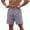Light Gray, variant on FUZHIQ Men's Gym Shorts 8 Inch Inseam High Waist Drawstring Twill Chino Short Quick-Dry Lightweight Summer Beach Shorts Sports with Pockets,L