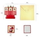 thumbnail image 3 of Santa Claus Pops-up Hexagonal Greeting Card Ornament, 3 of 4