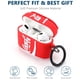 thumbnail image 3 of Funda de silicona para auriculares con dibujos animados en 3D, funda de goma para auriculares inalámbricos de segunda generación para Airpods Pro, llavero para Airpods, 3 of 4