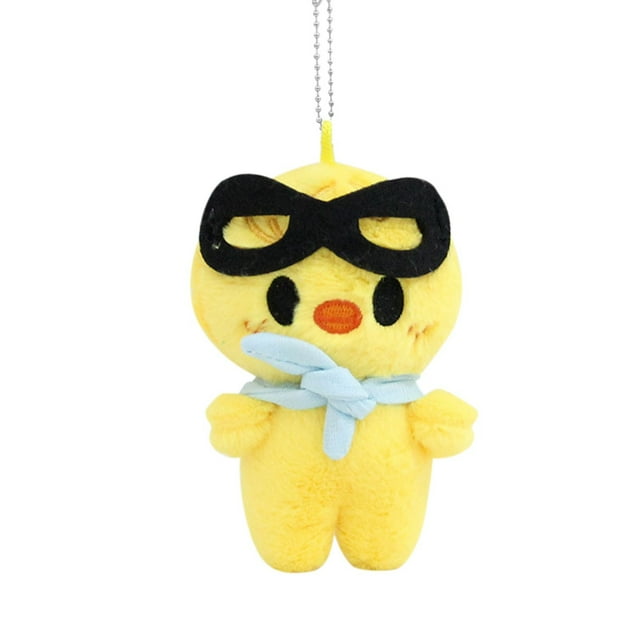 Korean Doll Peripheral Week Li Longfu Head Children Key Chain Cute Pendant Doll