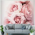 thumbnail image 4 of Fenyluxe Roses Print Tapestry Unique Home Decor Wall Art for Living Room Bedroom Dorm Short Plush Fabric 4 Sizes 40x60inch, 4 of 6