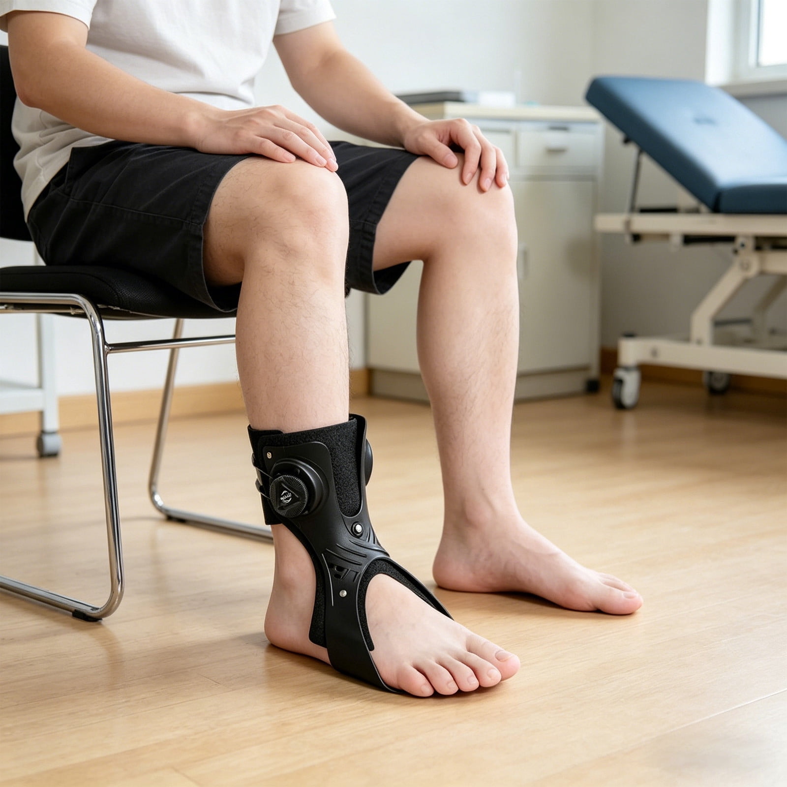 H Comfortable Leg Brace For Foot Drop And Ankle Support