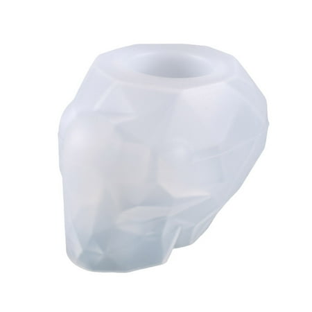 

Skull Storage Jars Epoxy Resin Mold Pen Holder Flower Pot Planter Silicone Mould