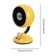 thumbnail image 2 of Ventilador de escritorio con rotación de 120 degree, ventilador personal de escritorio para viajes, camping y oficina. Amarillo, 2 of 9