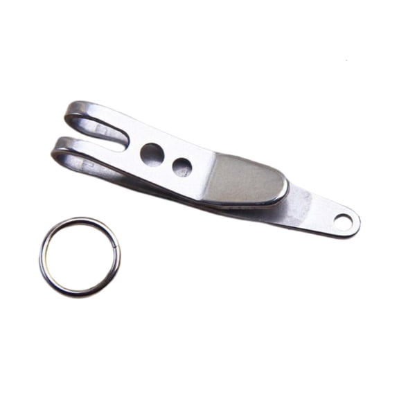 MOMOJIA Corrosions Resistant Metal Construction Suspension Clip Keychain Keyring Key Holder For Hiking Camping Small Equipment
