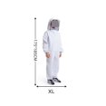thumbnail image 2 of Full Body Beekeeping Clothes Anti-bee Professional Beekeepers Clothes Protection Beekeeping Suit Veil Unisex Children Protective ,Comprehensive Protection, 2 of 8