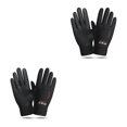 thumbnail image 2 of Greeniant 1 par de guantes de ciclismo de invierno antideslizante pantalla táctil carreras montar al aire libre protector impermeable a prueba de viento Rojo 2piezas Greeniant CBP180742, 2 of 5