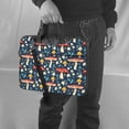 thumbnail image 5 of Lsque Colorful Mushrooms Pattern Laptop Bag – Portable & Slim Single-Shoulder Computer Case with Adjustable Strap, Protective, Lightweight for 13”/14”/15.6” Laptops, 5 of 8