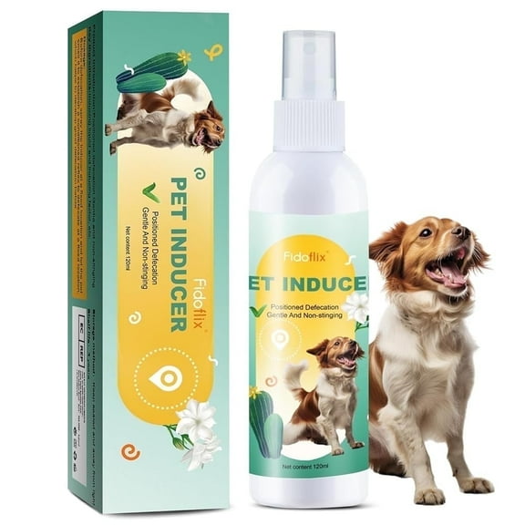 Dog Potty Training Spray,Potty Here Spray for Dogs for Indoors & Outdoor,Training Spray for Dogs to Pee in One Spot,Prevent Your Pet from Soiling The Carpet,120ML