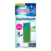 Beyond Breath Breath Freshening Capsules, Fresher Breath From Inside-Out, Lasts Up To 8 Hours, Parsley & Mint Oils, 50 Capsules
