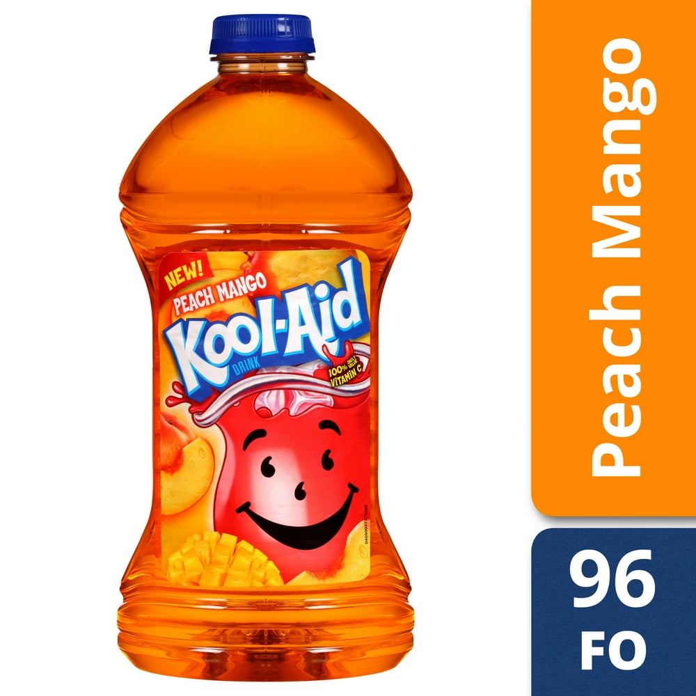 KoolAid Peach Mango ReadytoDrink Soft Drink 96 fl oz Bottle