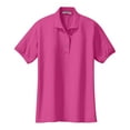 thumbnail image 5 of Mafoose Women's Comfortable Silk Touch Polo Golf Shirt Short Sleeve Tropical Pink XS, 5 of 7