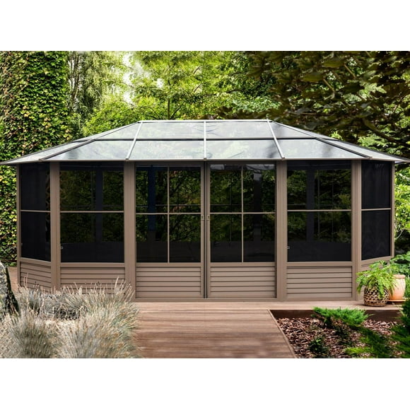 Florence Solarium 12 Ft. x 18 Ft. en Sable