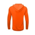 thumbnail image 3 of Trgacdwlo Men's Athletic Shirts Hooded Quick Dry Long Sleeve T Shirt Men Sun Protection Summer Running Exercise T-Shirt Yellow XXL, 3 of 4