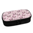thumbnail image 2 of SEANATIVE Butterfly Floral Insulin Packages Pink Large Capacity Diabetic Bags and Cases Washable Zipper Storage Bag for Blood Glucose Monitor Supplies, 2 of 6