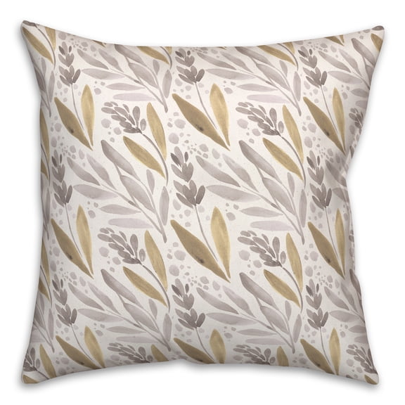 Creative Products Life is Better When You Can Hear the Ocean Orange 18x18 Indoor / Outdoor Pillow