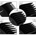 thumbnail image 2 of Oneisall RK-034 Dog Grooming Clippers Replacement 6 Guide Guards, 3 mm/6 mm/9 mm/12 mm/18 mm/24 mm - Black, 2 of 6