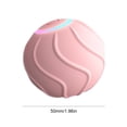 thumbnail image 4 of Pelota Rodante para Gatos Juguete Interactiva Eléctrica Interiores () Rosa, 4 of 4