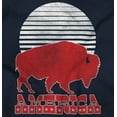 thumbnail image 2 of Vintage Patriotic American Buffalo Crewneck T Shirts Boy Girl Teen Brisco Brands L, 2 of 6
