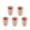 Pink, variant on TopLLC 5PCS Plastic Cups Reusable,Multicolor Straw Cups for Kitchen, Office, Travel, Drinking Cups & Stackable Drinking Glasses, Plastic Tumblers - Dishwasher Safe( Cup Set of 5 )