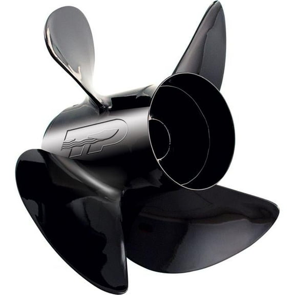 Turning Point Propellers 21431330 Hustler Right Hand Aluminum Propeller with 4-Blade - LE1 & LE2-1413-4 - 14 x 13 in.