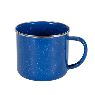 Stansport 5995 24 oz Enamel Coffee Mug Blue