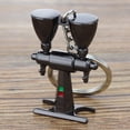 thumbnail image 5 of Llavero creativo de taza de café 3D, mini llavero de metal con cafetera moka, colgante de artículos de café, regalo para amantes, amigos, pequeños obsequios de boutique, 5 of 5