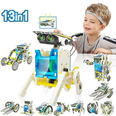 

New Year Clearance Sale! SuoKom 13 In 1 Solar Toy Robot Car Airplane Diy Technology Small Production Children s Puzzle 13 In 1 Solar Toy Robot Car Airplane Adult Cre Gifts on Clearance