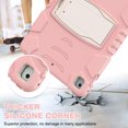 thumbnail image 6 of XYX Case for iPad 9.7 inch/iPad 6th/5th Gen/Air 2, Dual Layer Slim Heavy Shockproof Rugged Protective Cover Case with Kickstand (Cherry Pink), 6 of 7
