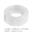 thumbnail image 3 of Miangastore 12 Rolls Of Transparent Tape Strong Adhesion Wrapping Tape For Office Home School Utility Packaging Material For Diy Projects Sealing Envelope 1.8cmx30m, 3 of 8