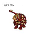 thumbnail image 2 of 14 Uds. Pegatina de tela bordada de dinosaurio, lindos parches bordados para apliques de dinosaurio, pantalones de ropa duraderos a la moda oso de fresa  Hogar, 2 of 5