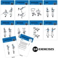 thumbnail image 2 of Fitness Workout Cards - Instructional Fitness Deck for Women & Men, Beginner Fitness Guide, 2 of 7