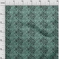 thumbnail image 2 of oneOone Viscose Chiffon Aquamarine Fabric Leopard Animal Skin Sewing Material Print Fabric By The Yard 42 Inch Wide, 2 of 4
