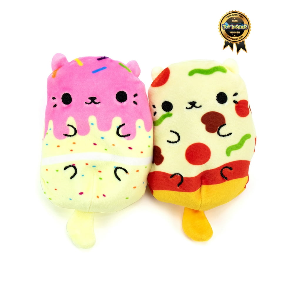 Cats vs Pickles Plushies 2-pack Kitty Cake and Paw-Purr-Oni, For Ages 4+ - Walmart.com - Walmart.com