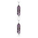 thumbnail image 1 of Qarigey Hexágono Columna Encanto Exquisito Mujeres Hombres Regalos hechos a mano Colgantes Colgantes Puntiagudo Colorido Cristal Encantos 2piezas, 1 of 6