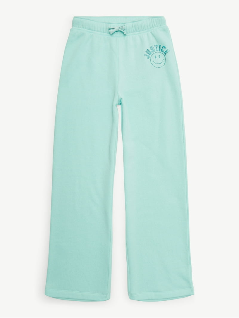 Justice Girls Fleece Wide Leg Pants, Sizes XS - XLP - Walmart.com