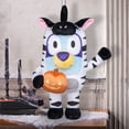 thumbnail image 2 of Halloween Porch Greeter Bluey in Zebra Costume 14.17 in x 11.41 in x 19.68 in 1.73 lb – Indoor/Outdoor Halloween Decoration, 2 of 6