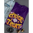 thumbnail image 3 of Trick Or Treat Candycorn T-Shirt Women -Image by Shutterstock, Female 4X-Large, 3 of 4