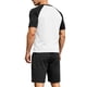 thumbnail image 4 of Ceisia Men's Slim Fit Waffle Knit 2-Piece Set Raglan Sleeve Henley Short Sleeve T-Shirt with Elastic Waist Drawstring Shorts Gifts, 4 of 5