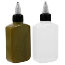 Portable Plastic Oil Bottle for Outdoor Use with Leakproof Design Assorted Color 2 Pieces