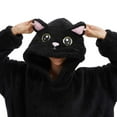 thumbnail image 4 of Oversized Wearable Animal Blanket Hoodie Cute Cozy Long Robe for Women and Men Perfect for Staying Warm and Comfortable at Home Ideal Gift for Animal Lovers and Cold Weather Relaxation, 4 of 6