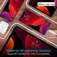 thumbnail image 3 of Naztech Fast Charge USB-C to MFi Cable 12ft, 3 of 4