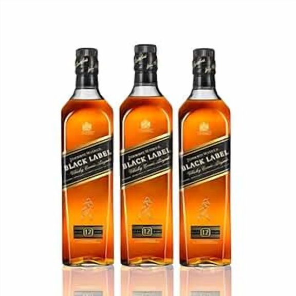 Pack De 3 Whisky Johnnie Walker Black Label 12 Years 750Ml Imp
