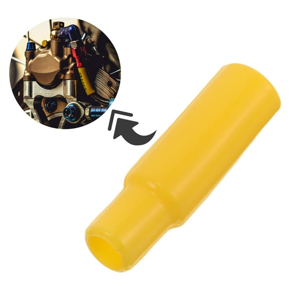 Hemoton 2pcs Silicone Clutch Oil Line Cover Motorcycles Hydraulic Oil Hose Cap Brake Line Protective Sleeve for Electric Vehicles and Motorcycles