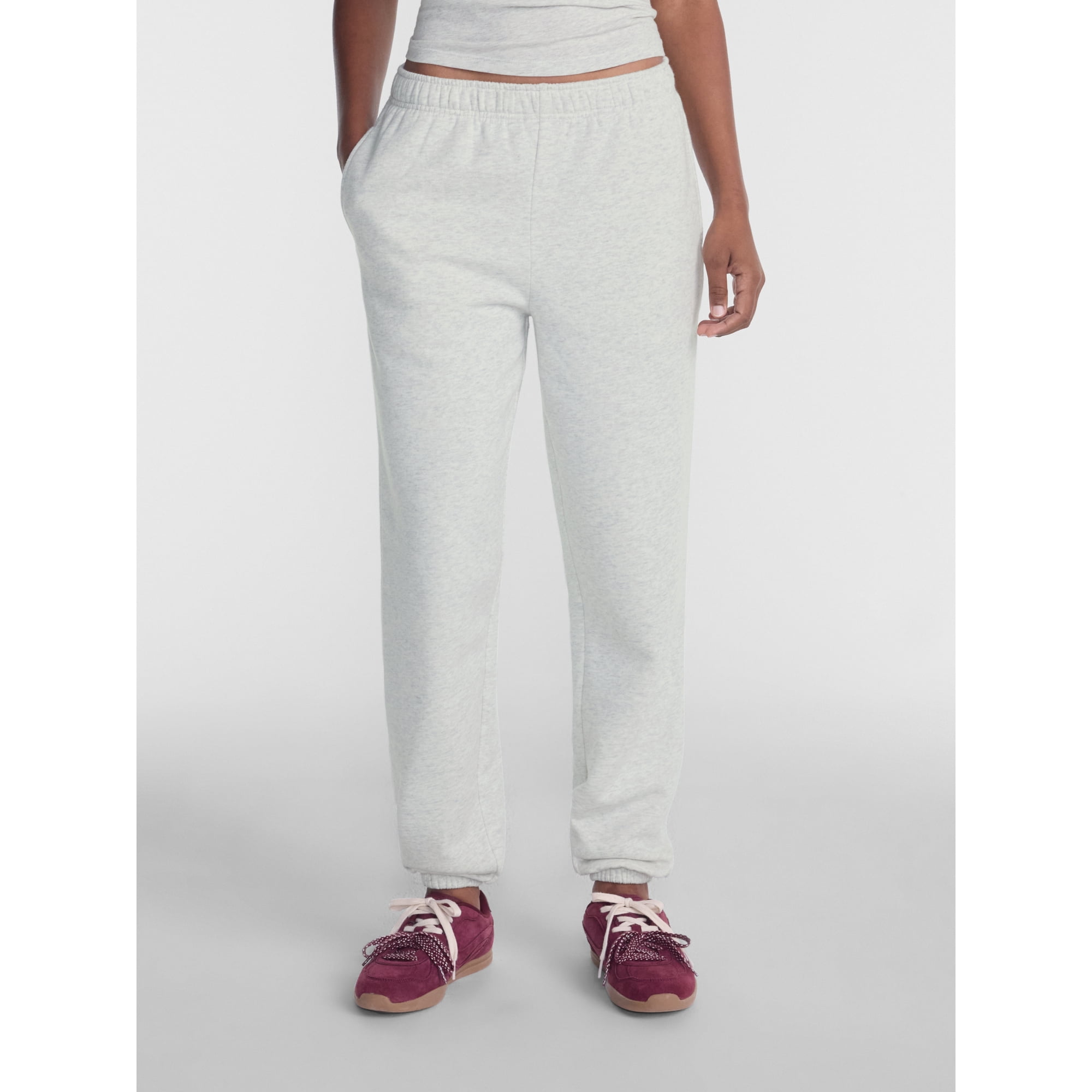 No Boundaries Fleece Joggers, 26.5", 28.5'', 30.5" Inseams, Women's & Women's Plus XXS-4X