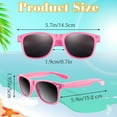 thumbnail image 2 of Black Sunglasses Bulk, 6/12/24/48 Pack Sunglasses Party Favors for Summer Beach Pool Birthday Wedding Party Supplies, 2 of 15
