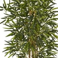 thumbnail image 4 of Nearly Natural 5849 5.5 ft. Bamboo Artificial Tree in White Tower Planter, 4 of 5